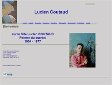 Tablet Screenshot of luciencoutaud.com